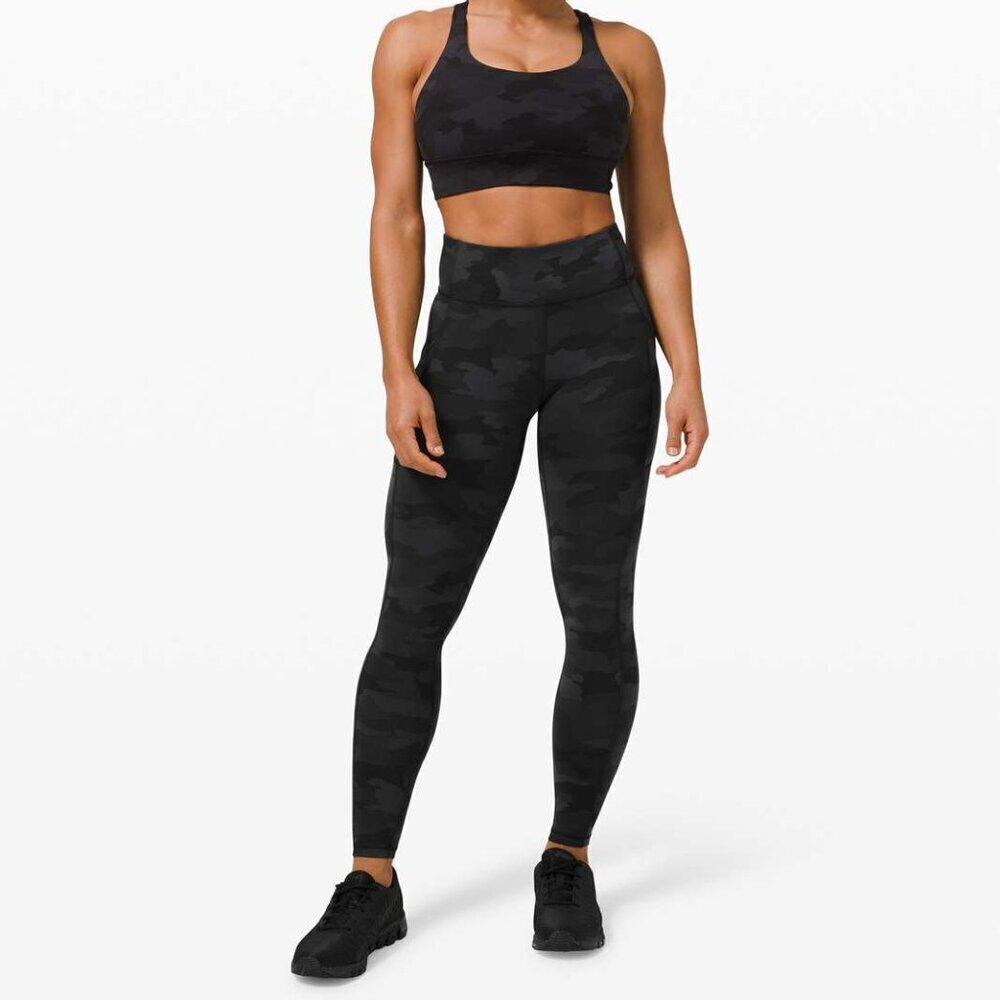 Lululemon Invigorate High-Rise Tight 23" Heritage 365 Camo- Size 6 (2021)